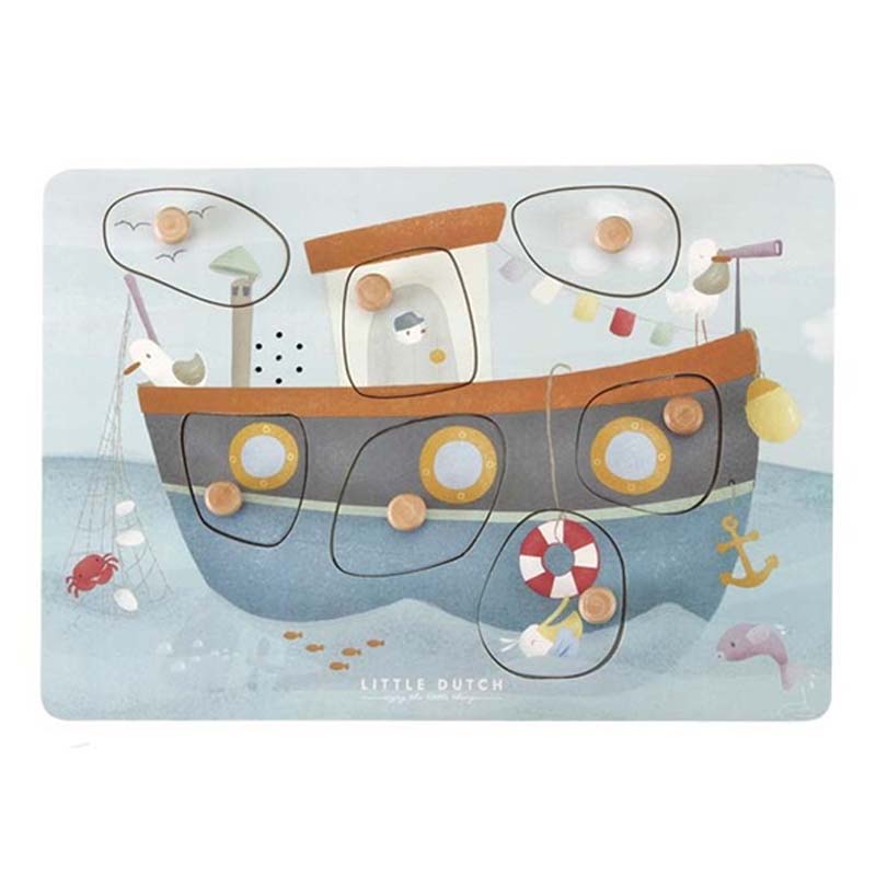 Little Dutch - Sound Puzzle Sailors Bay - Swanky Boutique