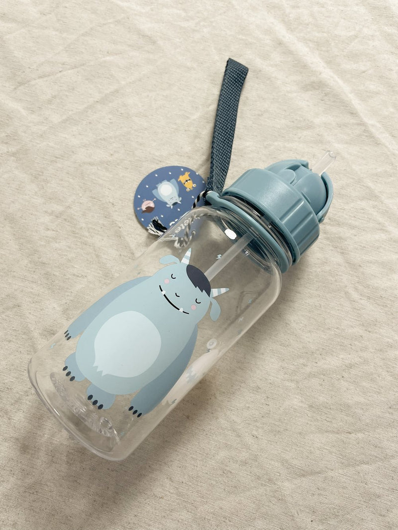 Straw Bottle, 500ml - Little Monsters