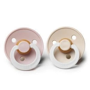 Pacifiers 2-pack, Size 1 (0+ months) - Blush & Vanilla Night (Glow in the dark)