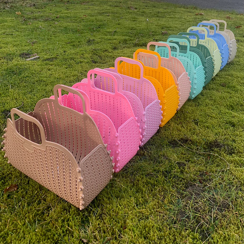Mini Bag, Foldable - Baby pink