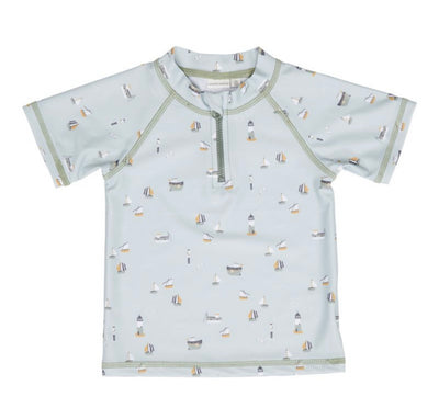 Swim T-Shirt, Sailors Bay - Olive Green (UPF 50+) Various Sizes
