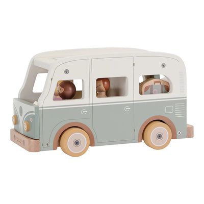 Vintage Campervan Incl 4 Figurines