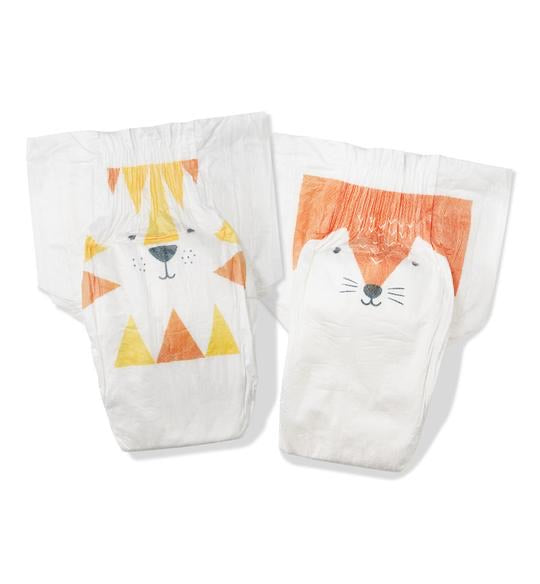 Kit & Kin eco nappies, Size 4 Tiger & Fox – 9-14kg (32 pack)