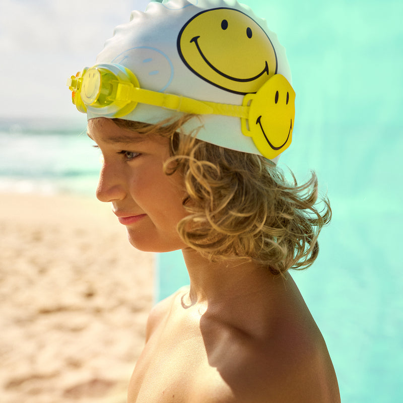 sunny life - Swimming Cap (3-9 Years)- Smiley - swanky boutique malta
