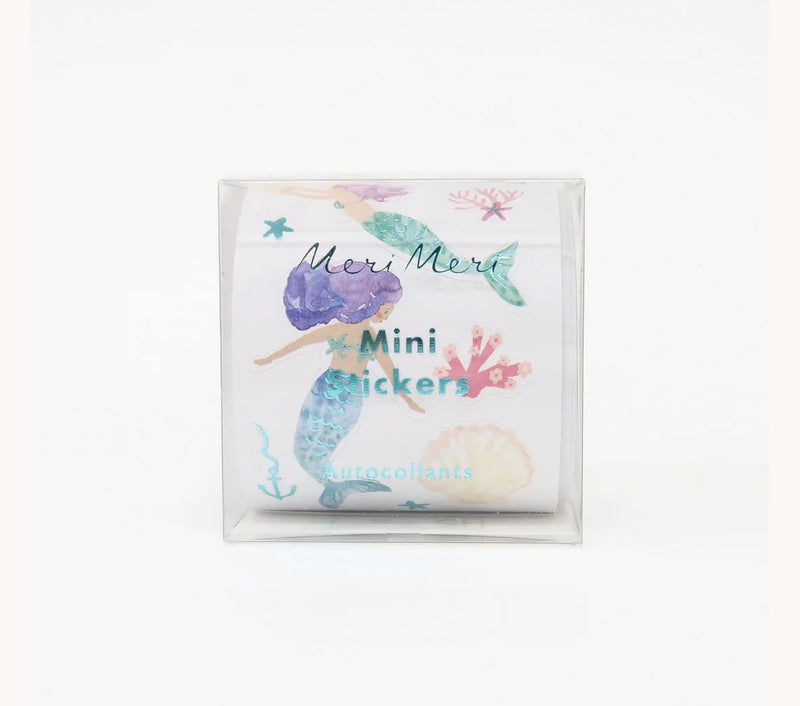 meri meri - mini stickers roll of 406 mermaid - swanky boutique malta