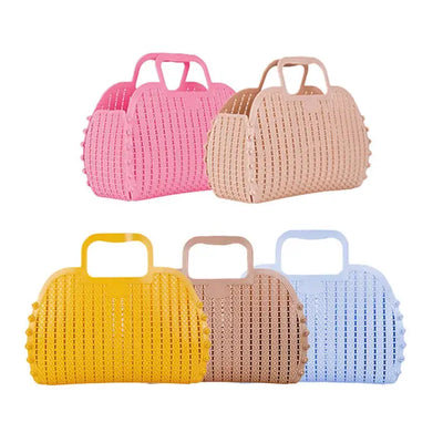 Mini Bag, Foldable - Baby pink