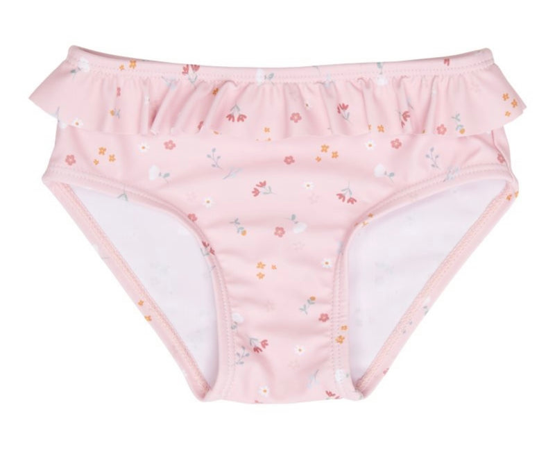 Little Dutch - Swim Pants Ruches Little Pink Flowers UPF 50+ - Swanky Boutique