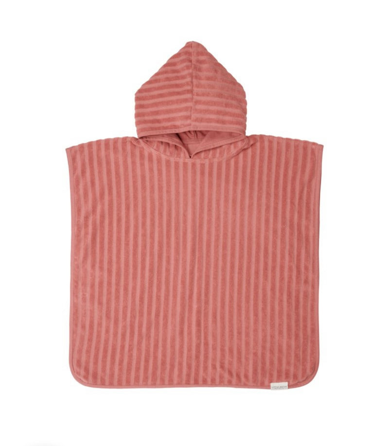 Little Dutch - Beach Poncho Cotton Blush Pink - Swanky Boutique