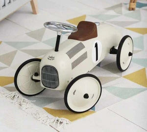 Vilac - Ride On Vintage Car Off White - Swanky Boutique