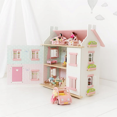 Le Toy Van - Dolls House Sophies House Pink - Swanky Boutique