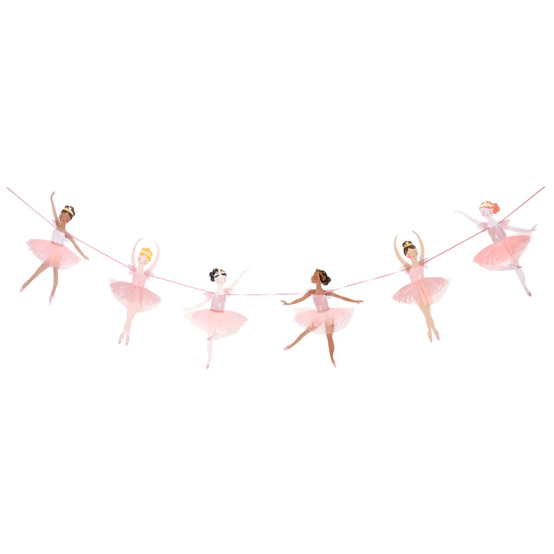 Garland, 3D Paper - Ballerina