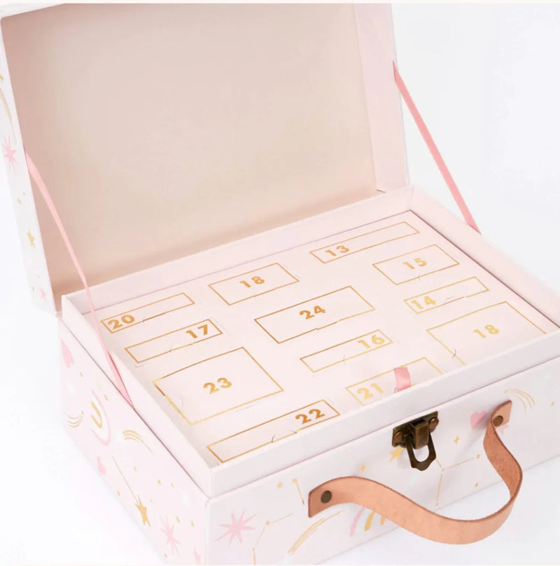 meri meri - advent calendar suitcase hair accessories - swanky boutique malta