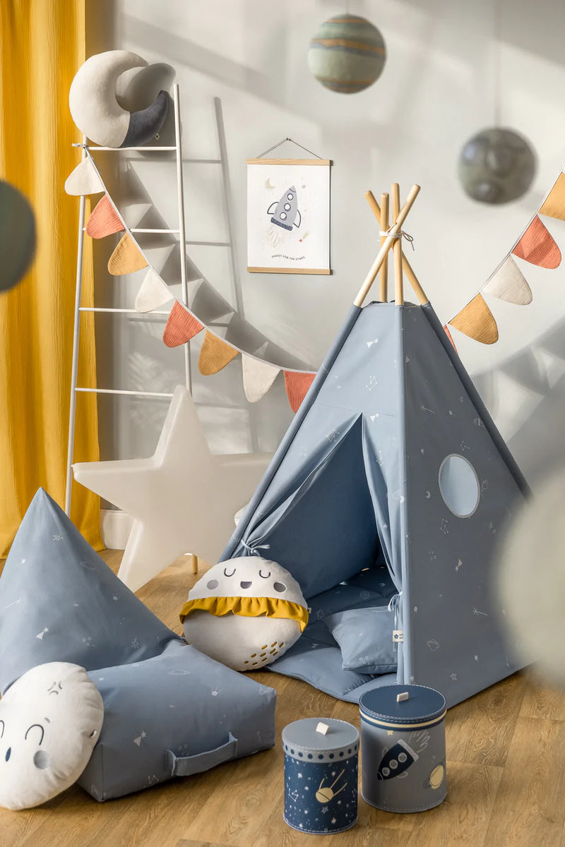 Teepee Tent - Cosmic Blue