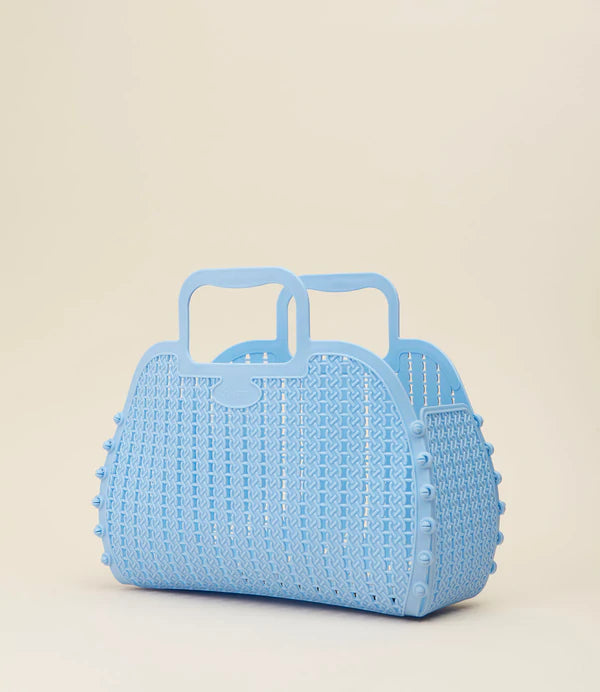 Mini Bag, Foldable - Baby blue