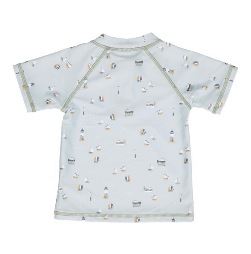 Swim T-Shirt, Sailors Bay - Olive Green (UPF 50+) Various Sizes