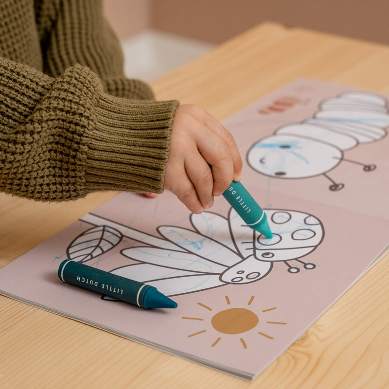 Colouring Book, Little Dutch (24 Drawings)