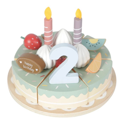 Little Dutch - Birthday Cake XL 26 Pieces - Swanky Boutique