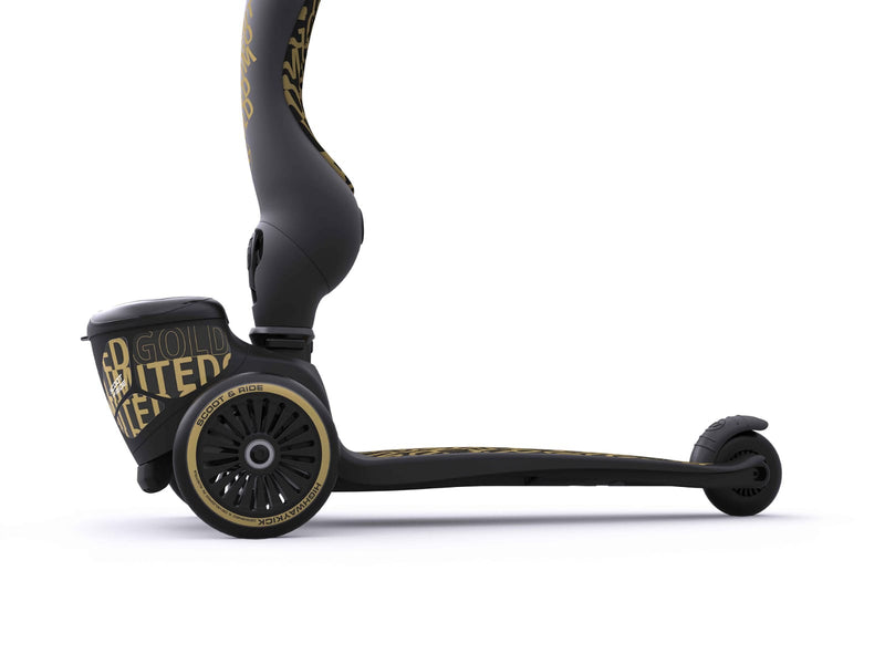 Scooter Highwaykick 1 - Black/Gold Limited Edition (1-5 Years Old)