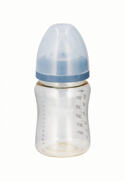 Baby bottle (180ml) (BPA Free) with non-collapsible teat
