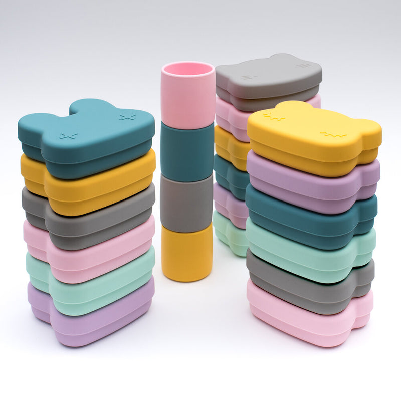 We Might Be Tiny - Lunch Box Snackie Bunny Dusty Rose - Swanky Boutique