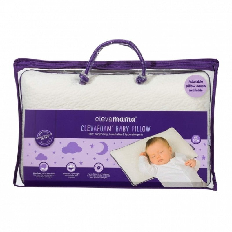 Clevamama - Baby Pillow Clevafoam 0-12 Months - Swanky Boutique