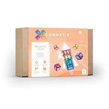 Magnetic Tiles, Pastel Rainbow - Square Expansion Pack (40 Pieces)