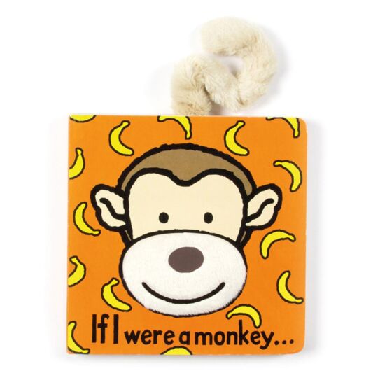 jellycat - if i were a monkey book board book - swanky boutique malta