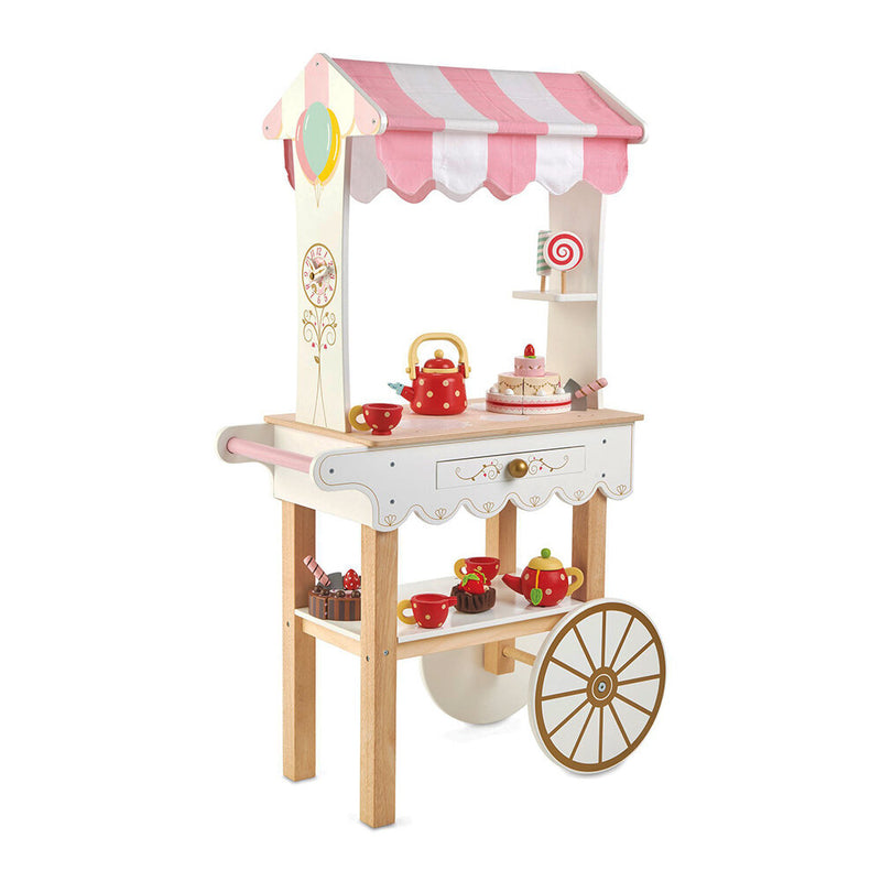 Le Toy Van - Tea & Treats Trolley with movable wheels - Swanky Boutique