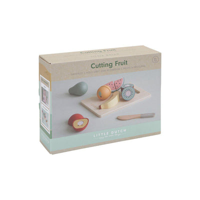 Little Dutch - Play Food Cutting Fruit incl Board - Swanky Boutique