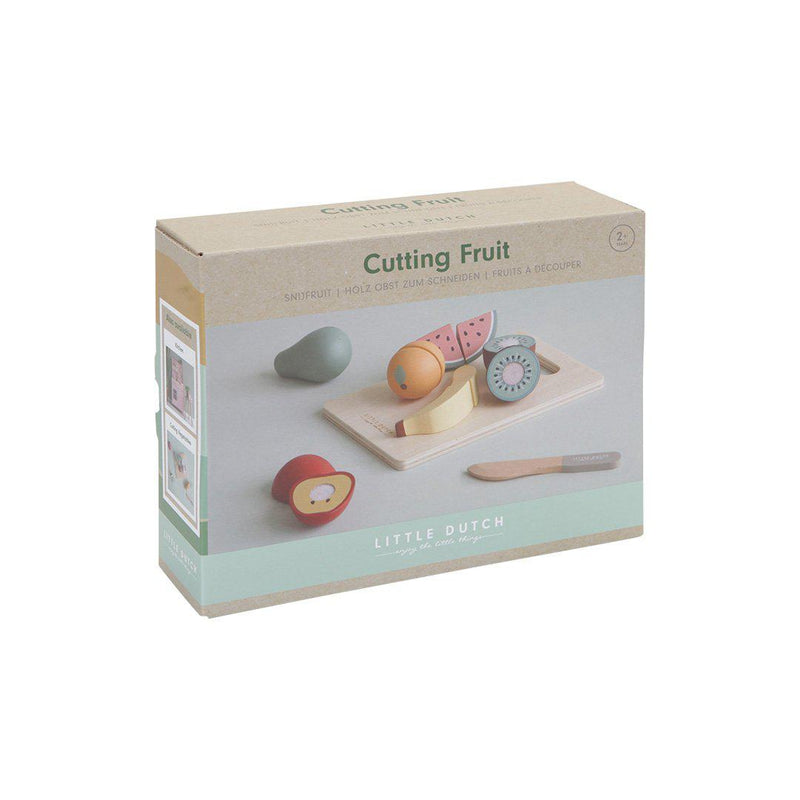 Little Dutch - Play Food Cutting Fruit incl Board - Swanky Boutique
