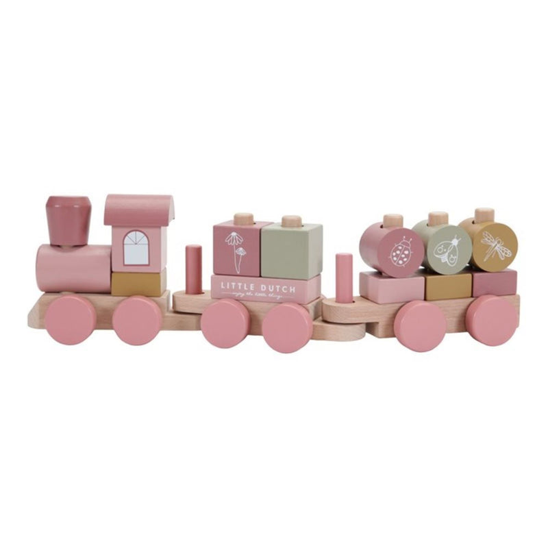 Little Dutch - Stacking Train Wild Flowers - Swanky Boutique