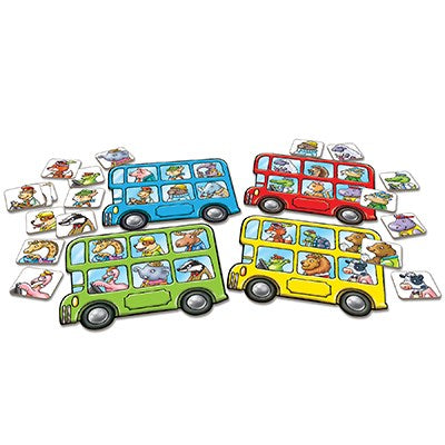 orchard toys - Game (Mini Game) - Little Bus Lotto (3-6 Years) - swanky boutique malta