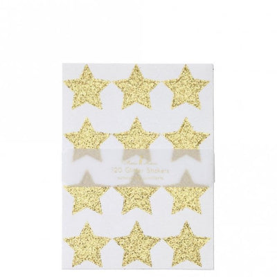 meri meri - sticker sheets 10 pack glitter stars - swanky boutique malta
