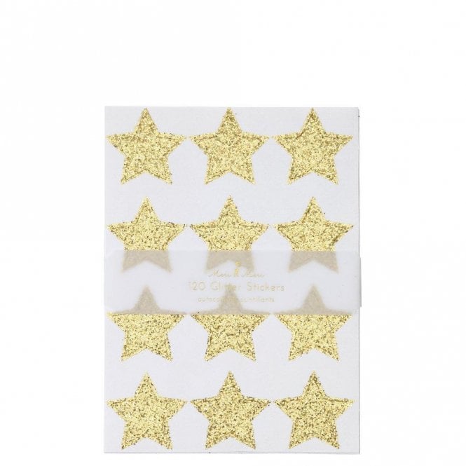 Sticker Sheets, 10 Pack - Glitter Stars