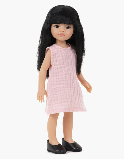 minikane - Doll, Paola Reina 32cm - Liu in Pink Dress - swanky boutique malta