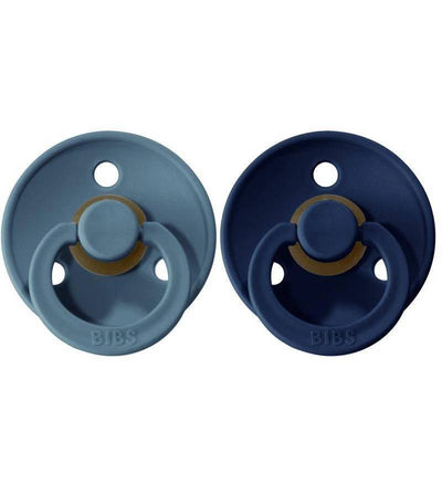 Pacifiers 2-pack, Size 1 (0+ months) - Deep Space & Petrol