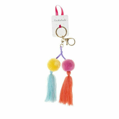 rockahula kids - Bag Accessories, Keychain - Pom Pom Charm, Pastel - swanky boutique malta