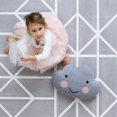 toddlekind - Premium Foam Playmats | Nordic - Pebble Grey (120X180cm) - swanky boutique malta