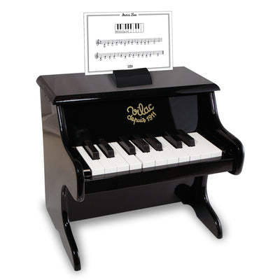 Vilac - Piano Wooden 18 Keys Black - Swanky Boutique