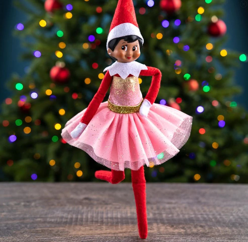 The Elf on the Shelf Extras: Claus Couture Collection - Pink Sparkly Party Dress