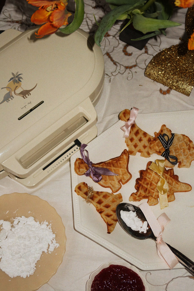 Konges Sloejd - Waffle Maker Dinosaur - Swanky Boutique