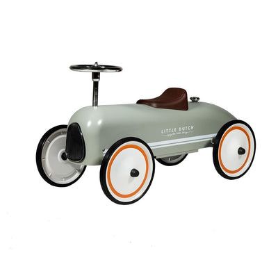 Ride-on, Retro Car - Olive Green