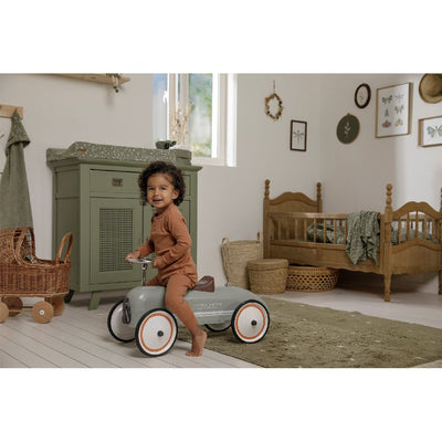 Little Dutch - Ride On Retro Car Olive Green - Swanky Boutique