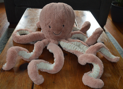 jellycat - soft toy odell octopus really big h75cm- swanky boutique malta