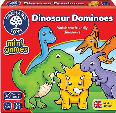orchard toys - Game (Mini Game) - Dinosaur Dominoes (3-5 Years) - swanky boutique malta