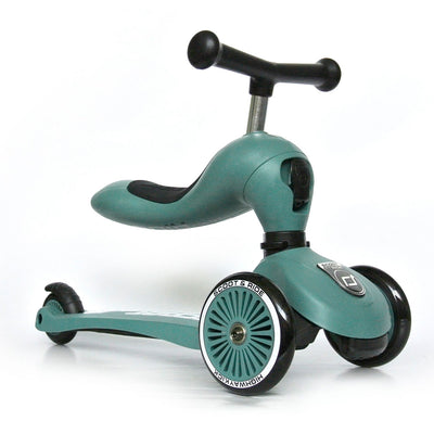 Scooter Highwaykick 1 - Forest Green (1-5 Years OId)