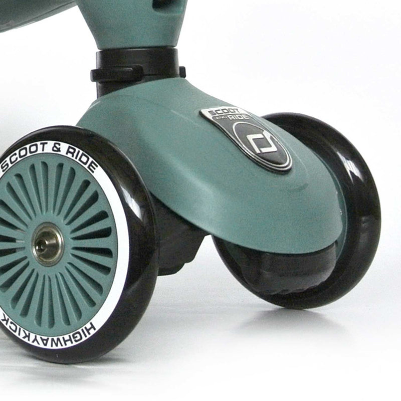 Scoot & Ride - Scooter Highwaykick 1 Forest Green (1-5 Years Old) - Swanky Boutique