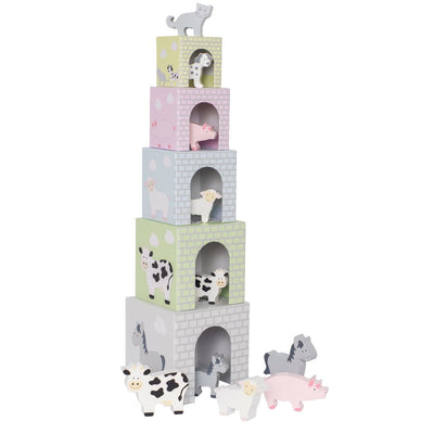 Stacking Cubes including Animals