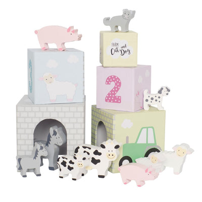 Stacking Cubes including Animals
