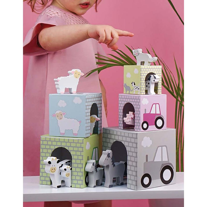 Stacking Cubes including Animals